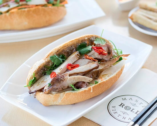 Grilled Chicken Vietnamese Bread Roll