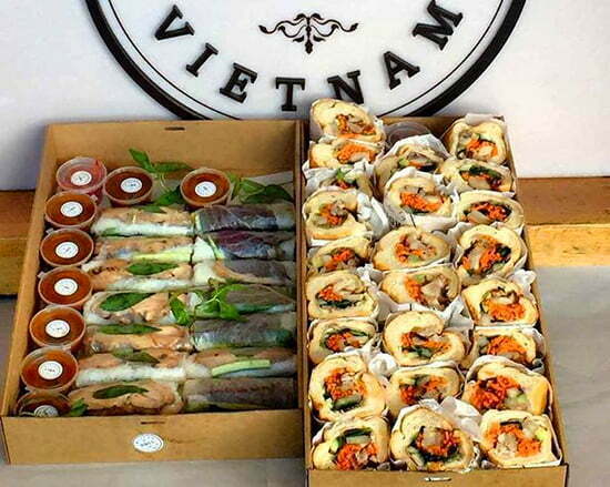 Catering: Vietnamese Mini Roll (Banh Mi)